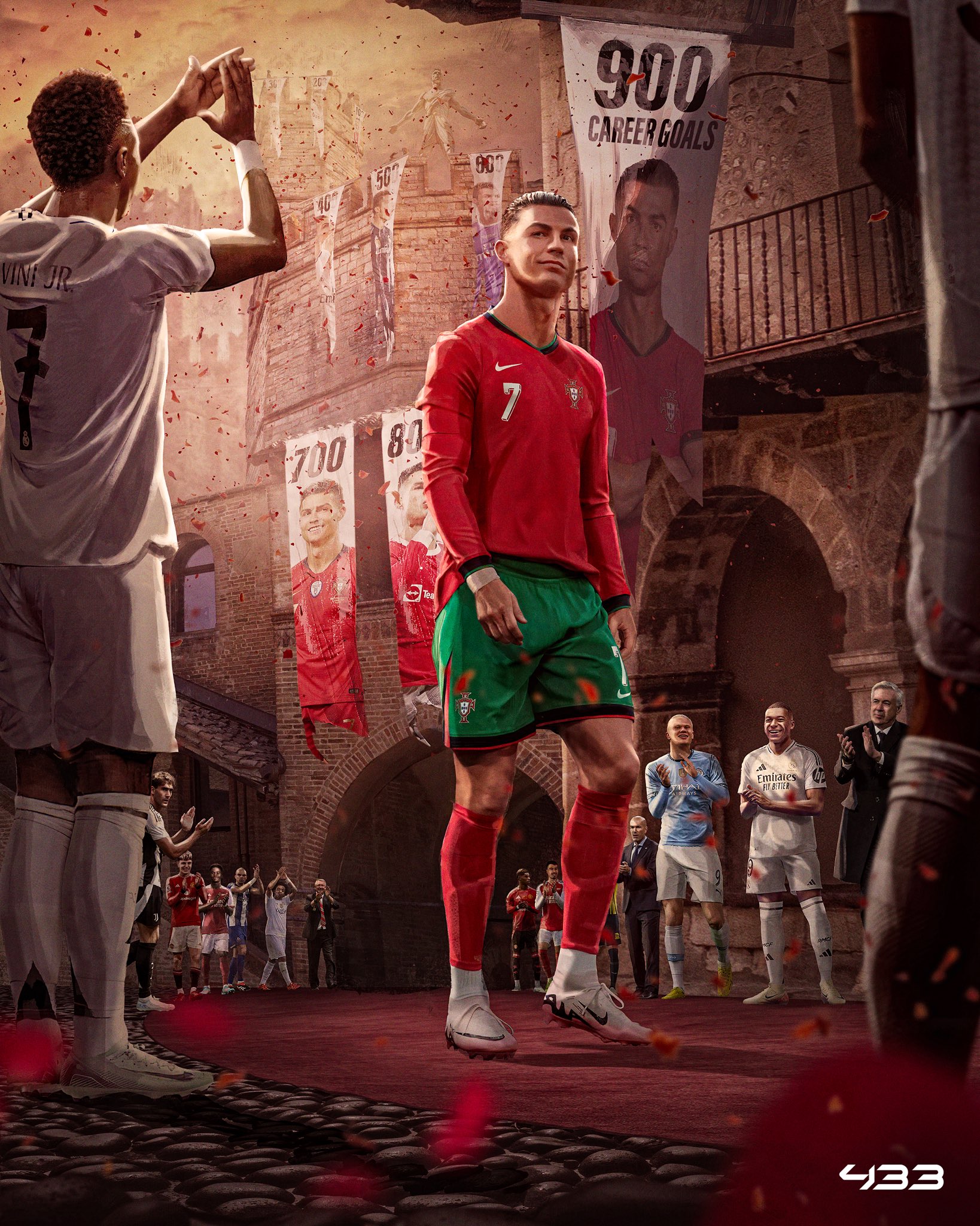 克里斯蒂亚诺罕见失误，葡萄牙队仍然获得胜利